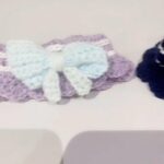 Crochet sailor pet collars for dogs and cats