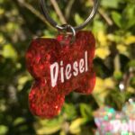 Personalised Resin Dog Tag