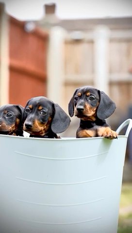 Mini Dashund in London
